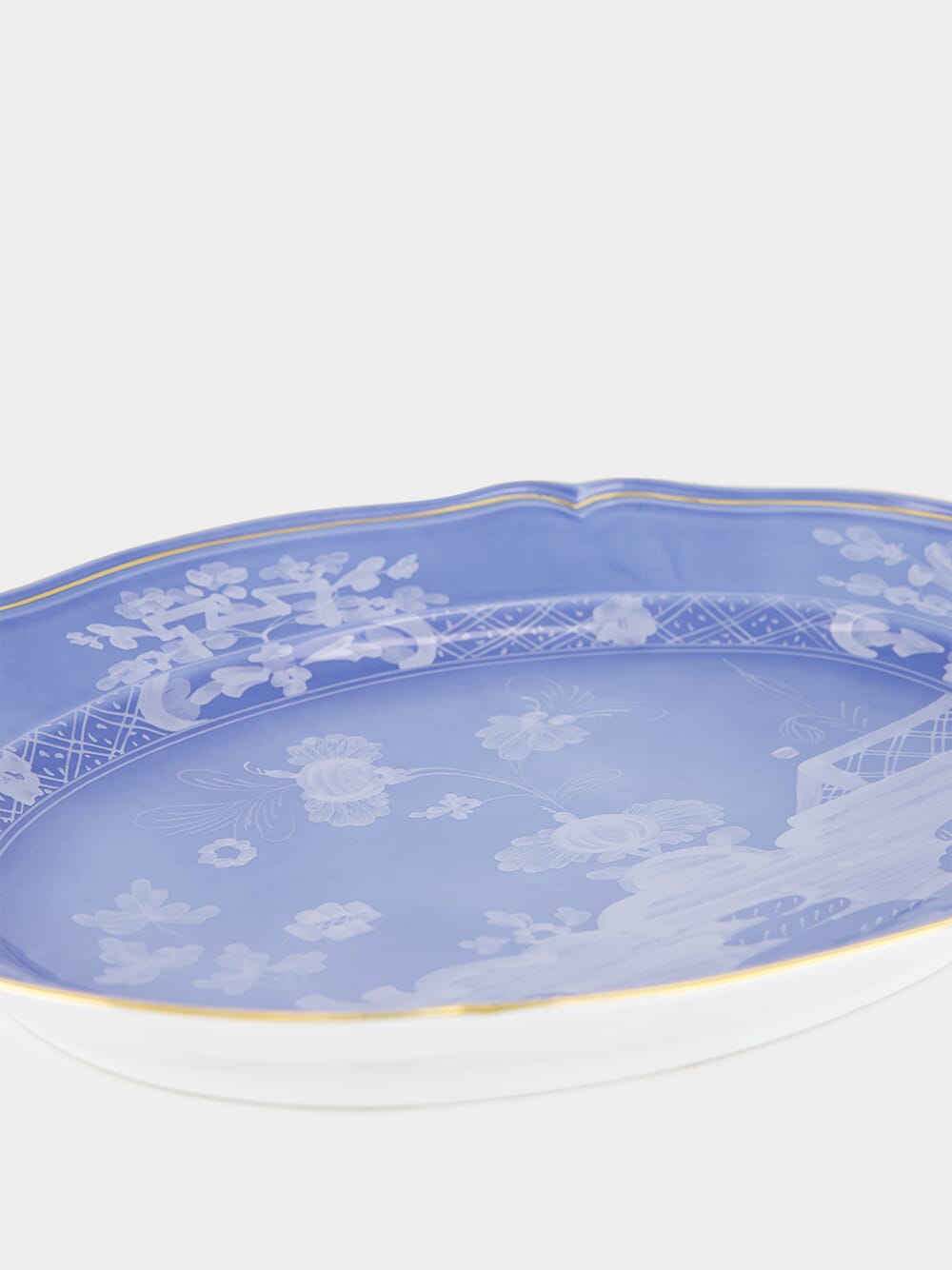 Platter Oval Flat