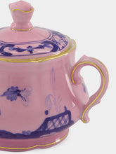 Ginori 1735 Azalea Pink Oriente Italiano Sugar Bowl