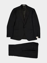 Corneliani Black Pure Wool Smoking Suit
