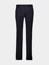 Corneliani Blue Lined Wool Suit