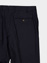 Corneliani Blue Lined Wool Suit