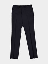 Corneliani Blue Lined Wool Suit