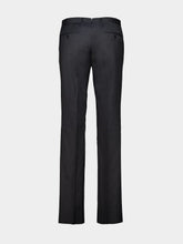 Corneliani Grey Lined Wool Suit