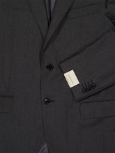 Corneliani Grey Lined Wool Suit