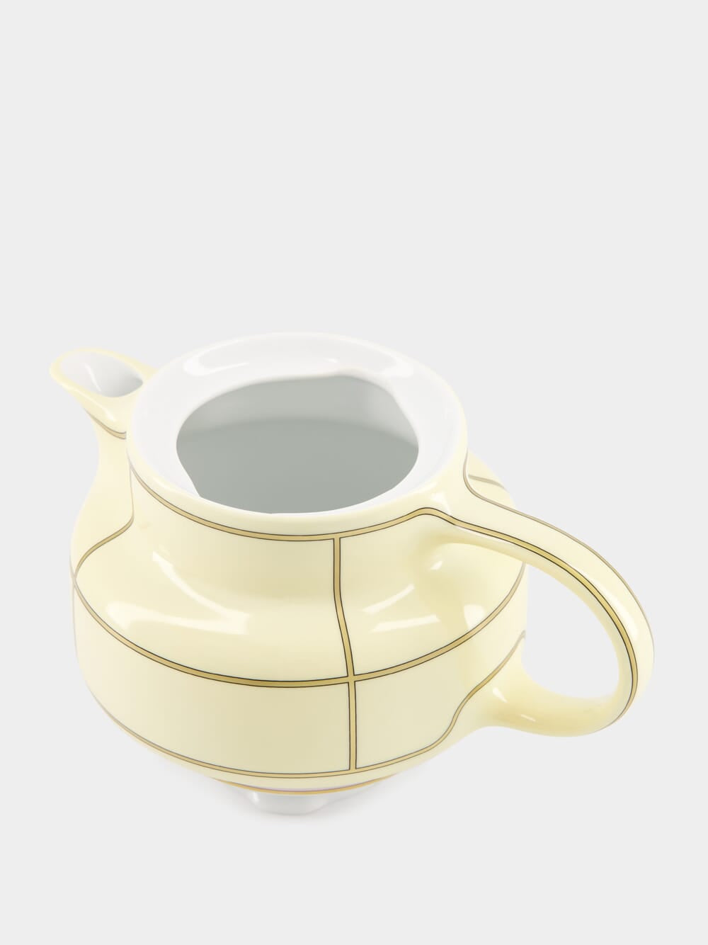 Giallo Porcelain Diva Teapot