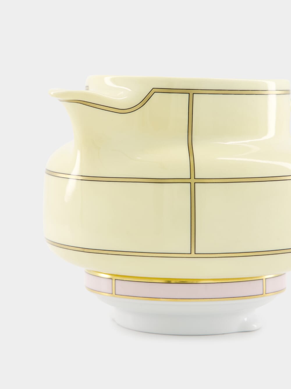 Giallo Porcelain Diva Teapot