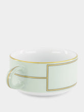 Ginori 1735 Verde Porcelain Diva Tea Cup