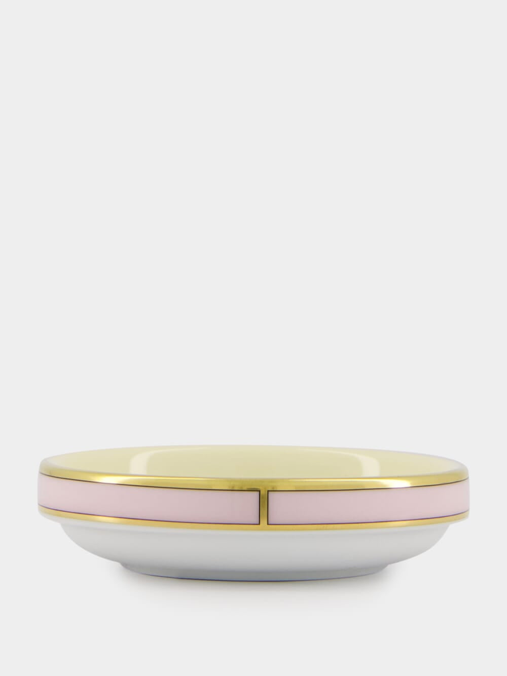 Giallo Porcelain Diva Butter Dish