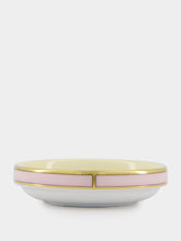 Ginori 1735 Giallo Porcelain Diva Butter Dish