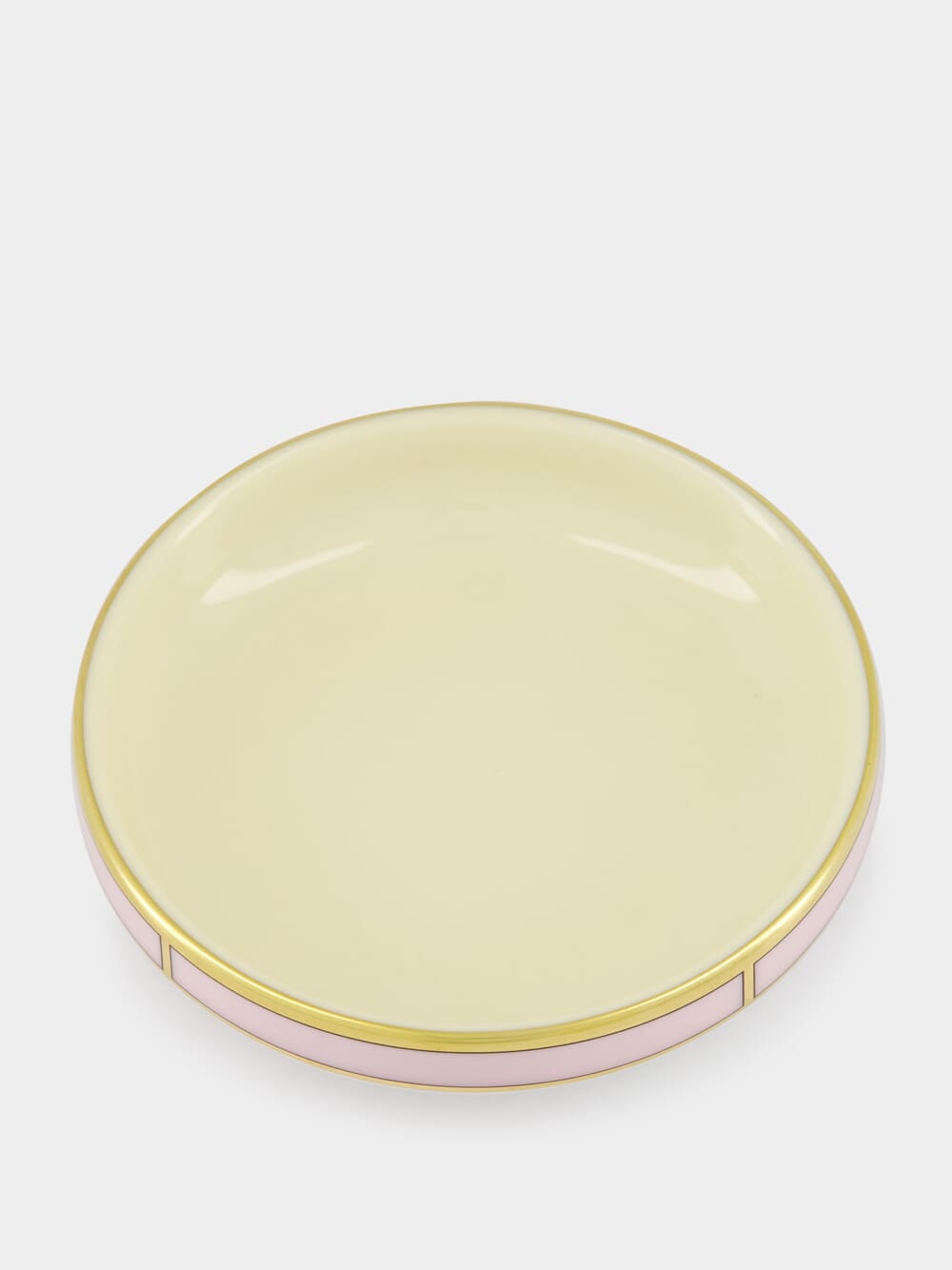 Giallo Porcelain Diva Butter Dish