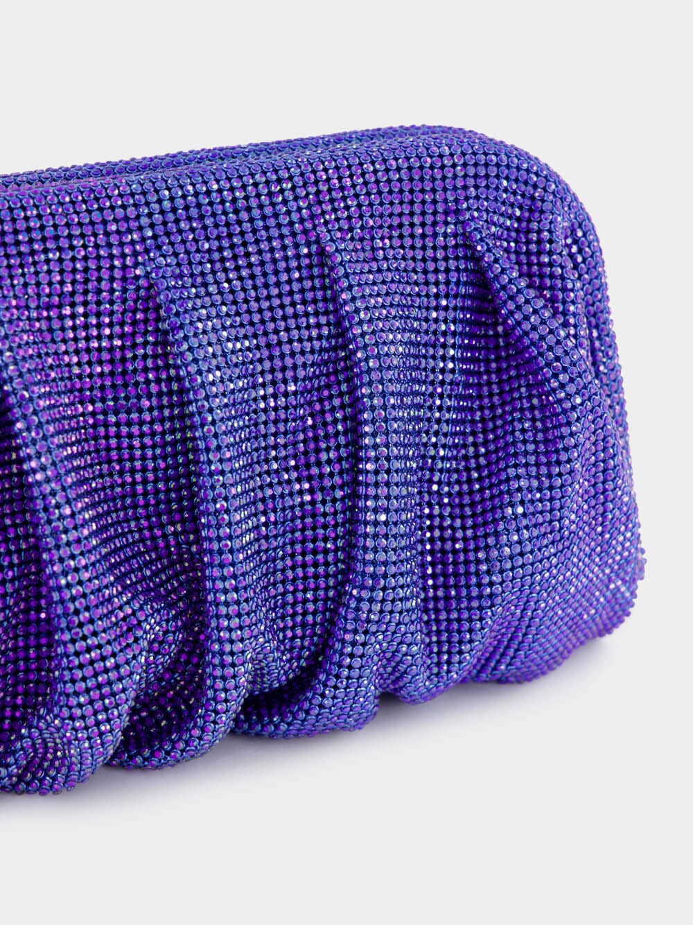 Venus La Grande Blue Crystal Clutch