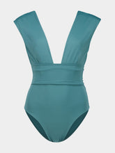 Haight Isabel Swimsuit in Seaweed Green