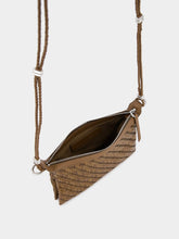 Benedetta Bruzziches Coriandolo Pondy Leather Crossbody Bag