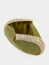 Benedetta Bruzziches Elixir Cher Rhinestone Mesh Clutch Bag