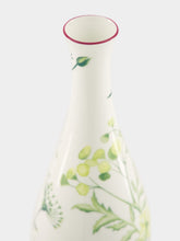Ginori 1735 Acanto Green Porcelain Single Flower Vase