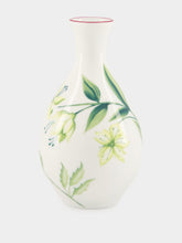 Ginori 1735 Acanto Green Porcelain Bud Vase