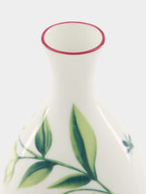 Ginori 1735 Acanto Green Porcelain Bud Vase