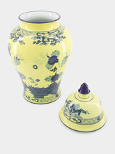 Ginori 1735 Oriente Italiano Large Citrino Potiche Vase