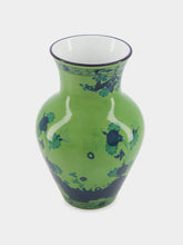 Ginori 1735 Oriente Italiano Malachite Ming Vase