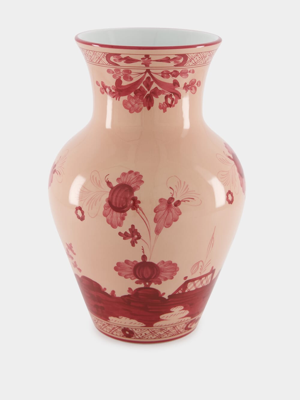 Oriente Italiano Vermiglio Ming Vase