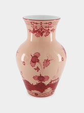 Ginori 1735 Oriente Italiano Vermiglio Ming Vase