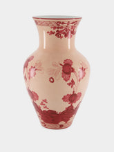 Ginori 1735 Oriente Italiano Vermiglio Large Ming Vase
