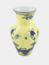 Ginori 1735 Oriente Italiano Citrino Large Ming Vase