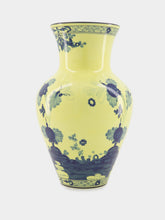 Ginori 1735 Oriente Italiano Citrino Large Ming Vase