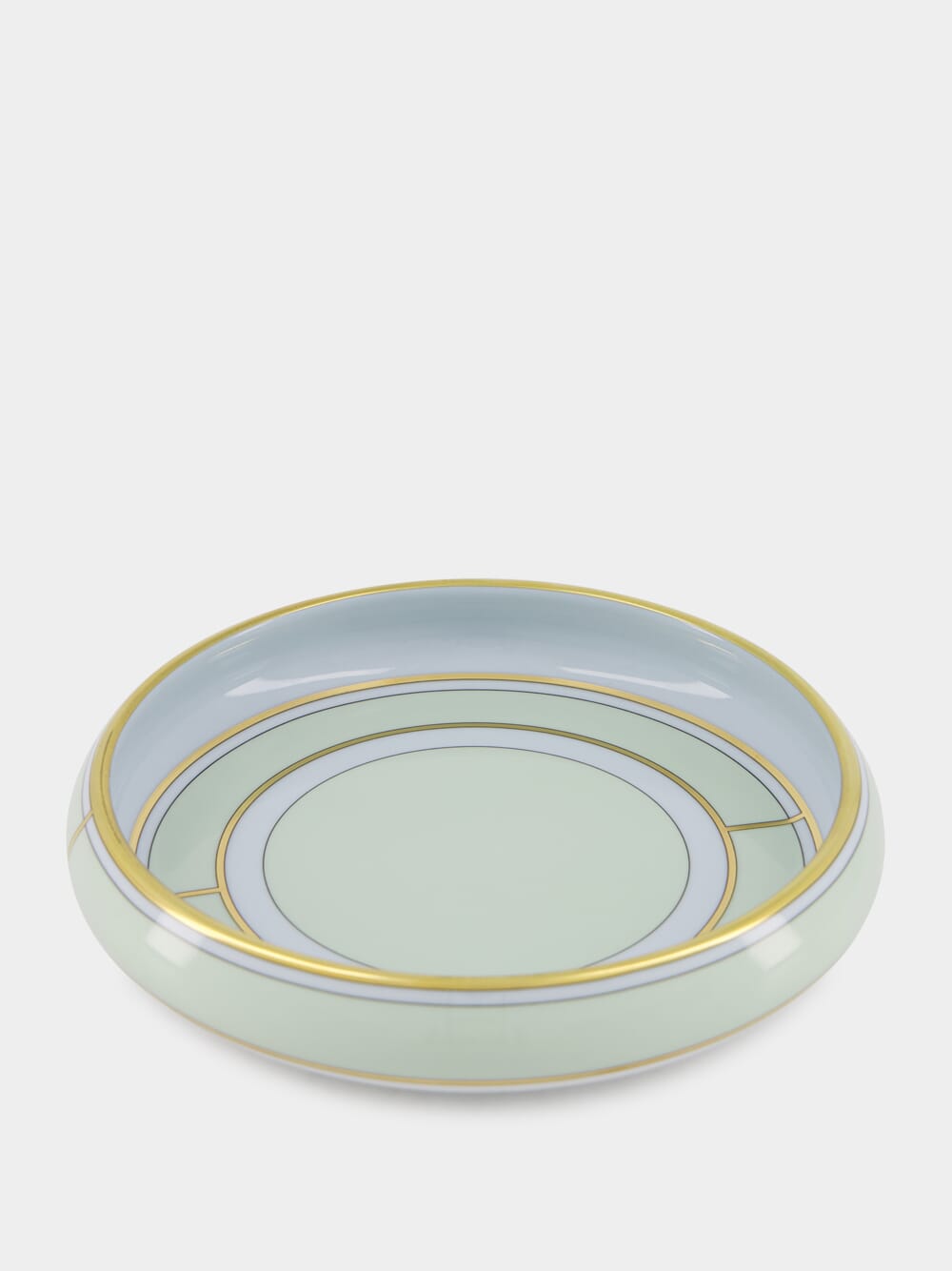 Verde Porcelain Diva Round Tray