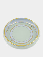 Ginori 1735 Verde Porcelain Diva Round Tray