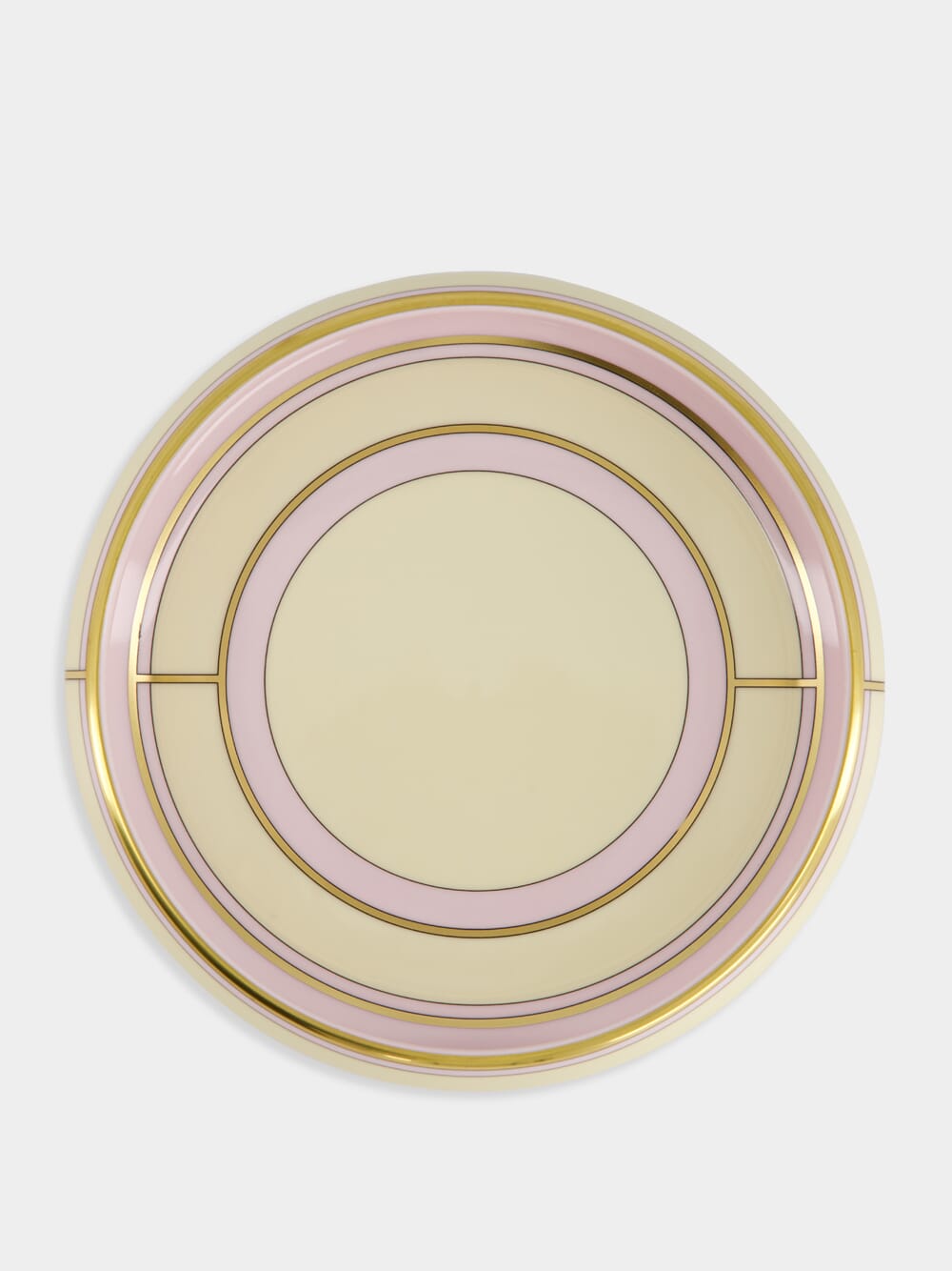 Giallo Porcelain Diva Round Tray