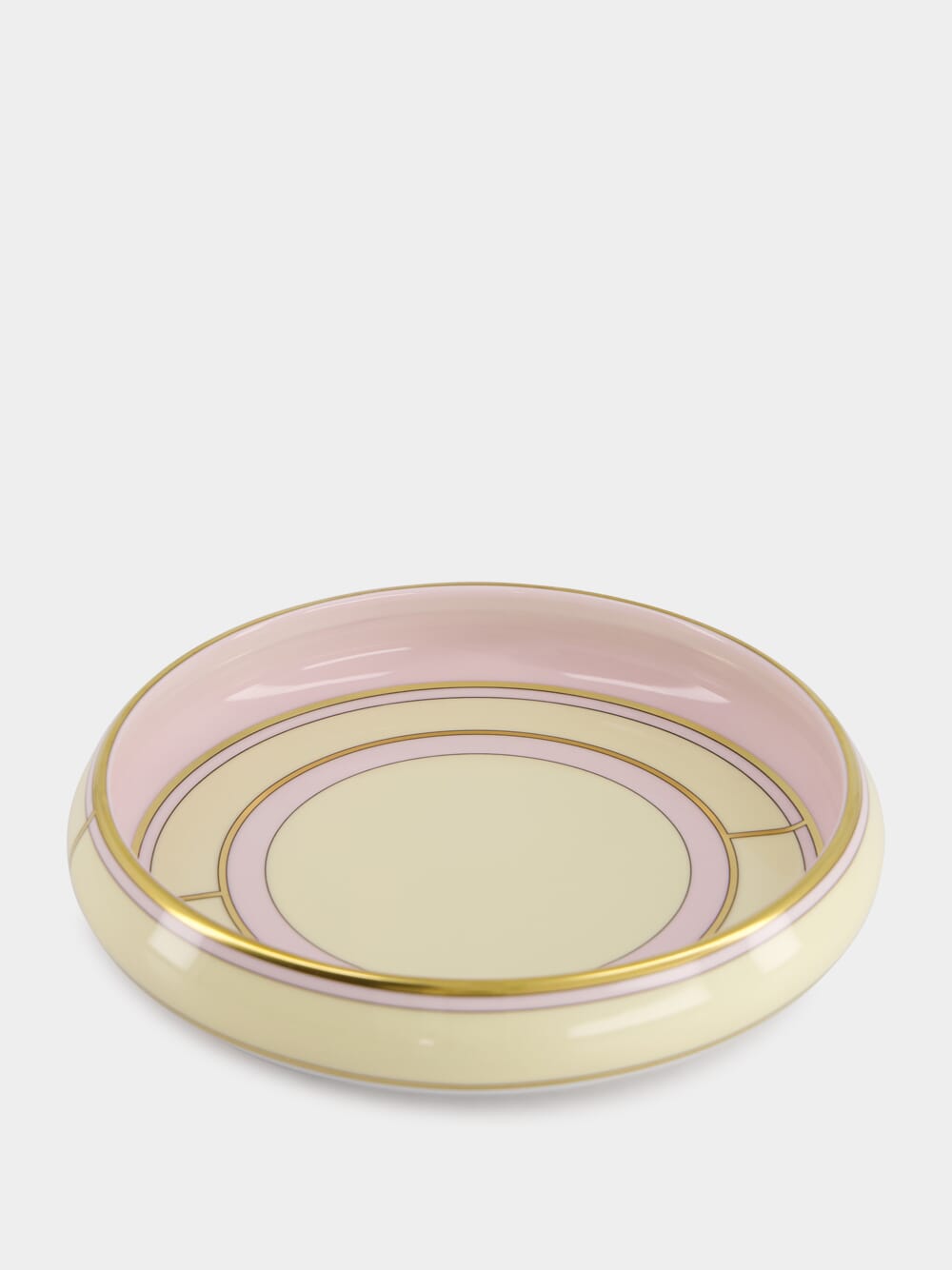 Giallo Porcelain Diva Round Tray