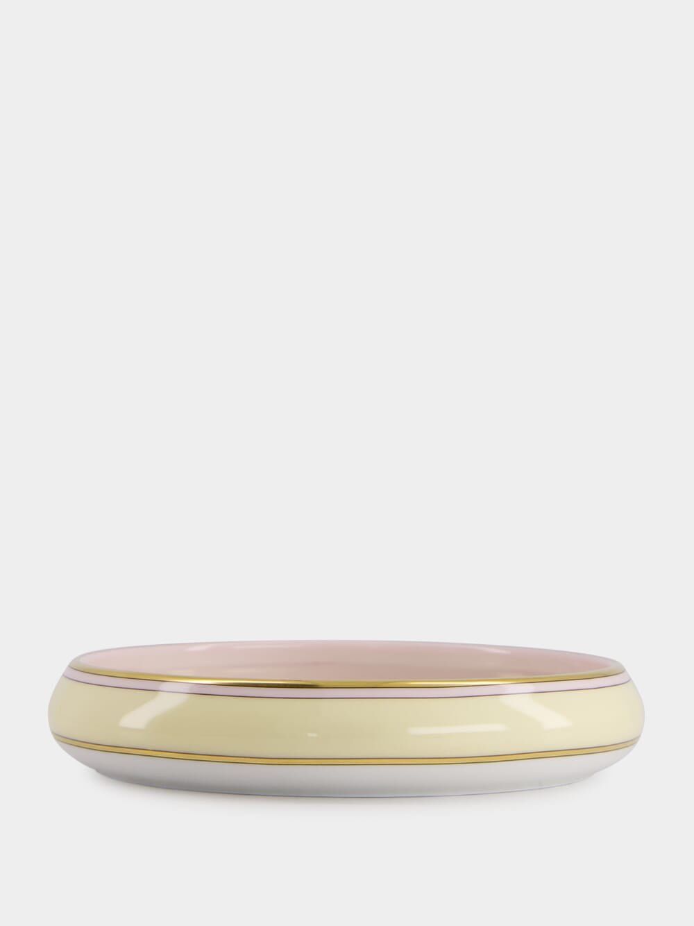 Giallo Porcelain Diva Round Tray