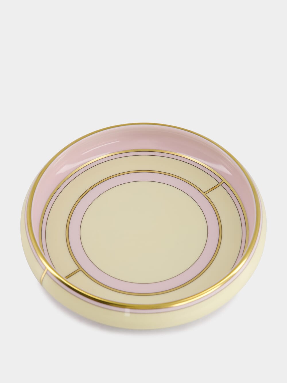 Giallo Porcelain Diva Round Tray