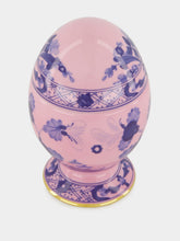 Ginori 1735 Azalea Pink Oriente Italiano Porcelain Egg