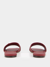 Gancini Buckle Leather Slide | PDP - Fashion Clinic