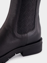 Ferragamo Black Chelsea Boot