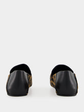 Elaine Leopard-Print Loafers with Gold Ornament | PDP - Fashion Clinic