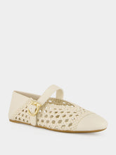 Ferragamo Mascarpone Gancini Ballet Flats