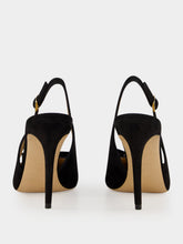 Ferragamo Black Vara Bow Slingback Pumps