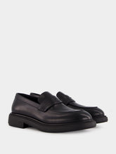 Ferragamo Black Penny loafer