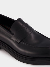 Ferragamo Black Penny loafer
