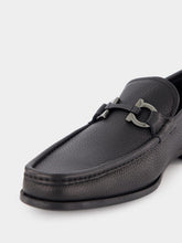 Ferragamo Gancini Leather Moccasin