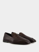 Brown Hammered Calfskin Loafers | PDP - Fashion Clinic