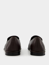 Brown Hammered Calfskin Loafers | PDP - Fashion Clinic