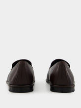 Brown Hammered Calfskin Loafers | PDP - Fashion Clinic
