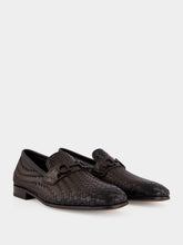 Ferragamo Testa di Moro Calfskin Gancini Loafers