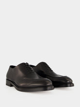 Ferragamo Black Calfskin Derby Shoes