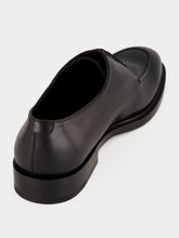 Ferragamo Black Calfskin Derby Shoes