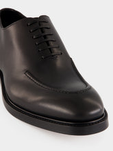 Ferragamo Black Calfskin Derby Shoes